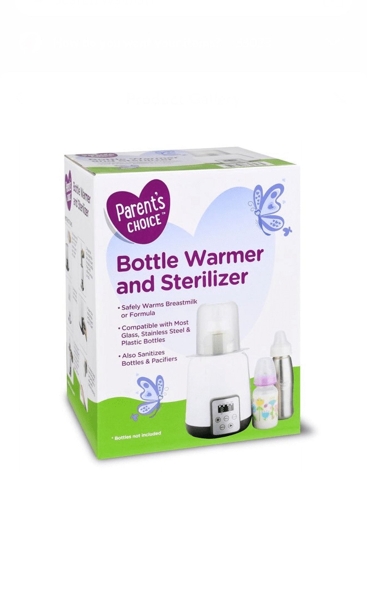 Parent Choice Bottle Warmer and Sterilizer image 1