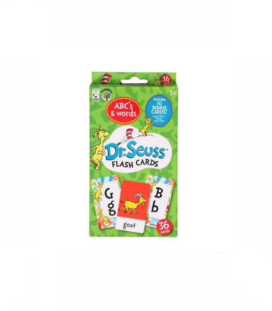 Dr Seuss - ABC & Words -Flash cards image 0