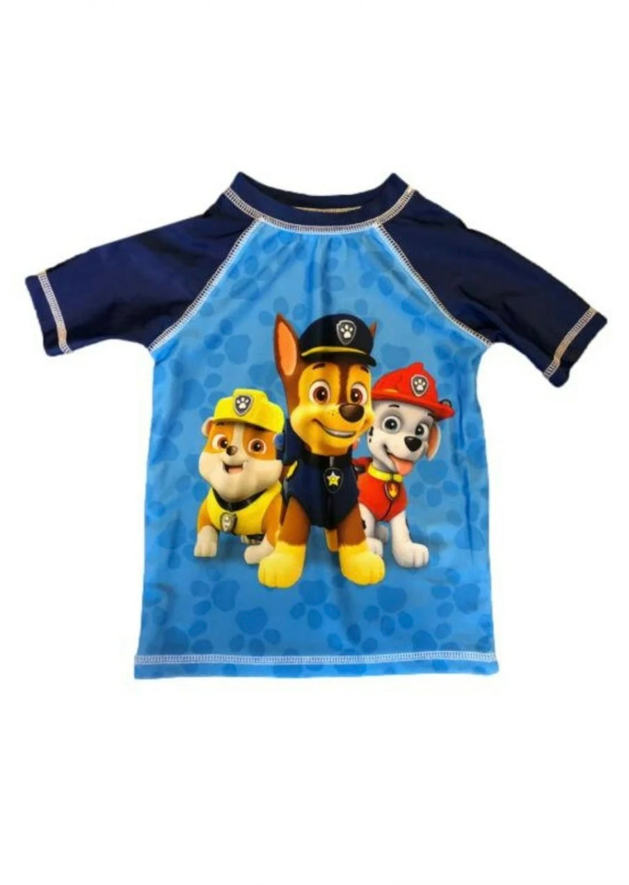 Paw Patrol Boys Swim Shirt image 0