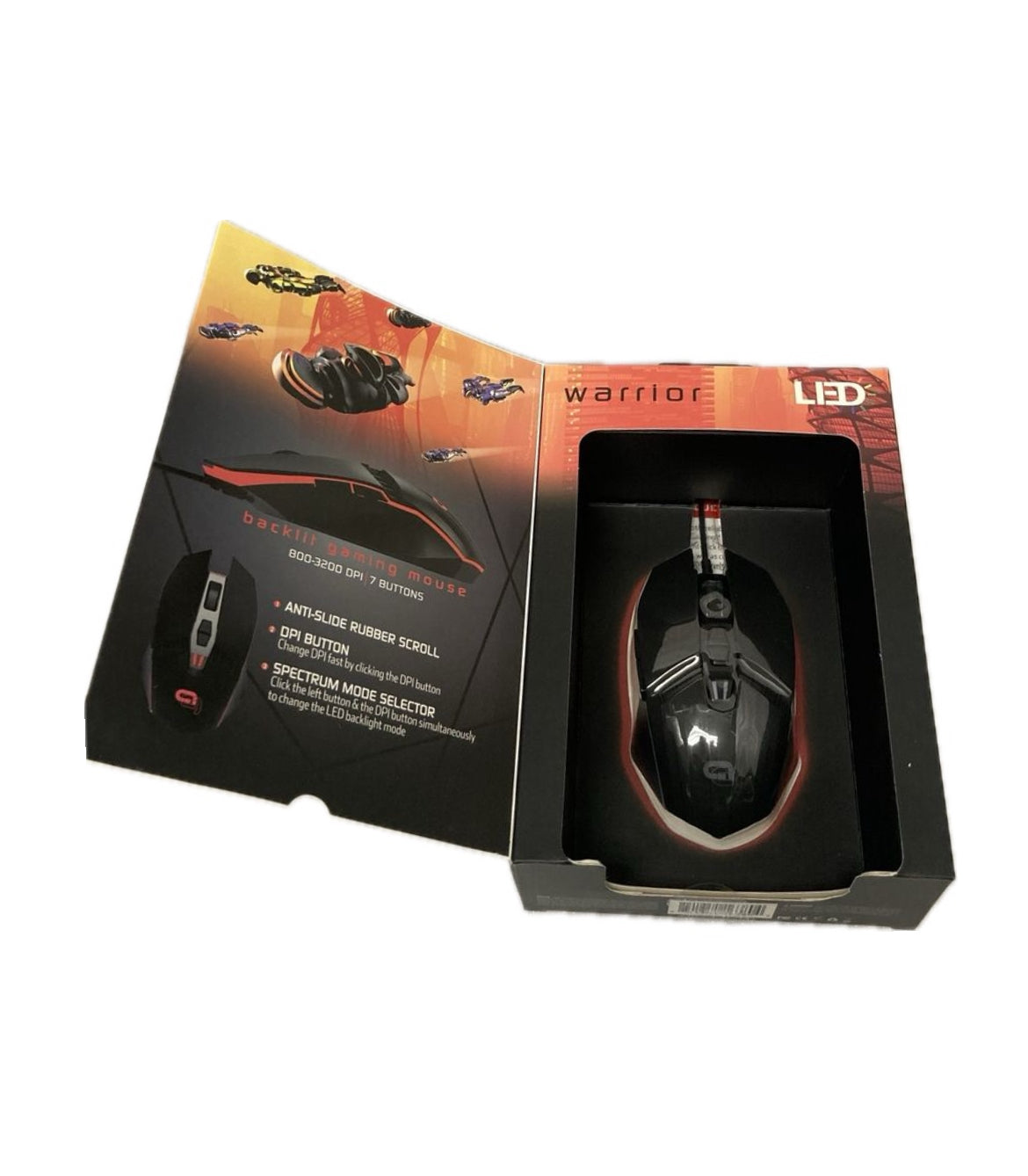 Alpha Gaming WARRIOR Backlit Gaming Mouse, Model 6380 image 3