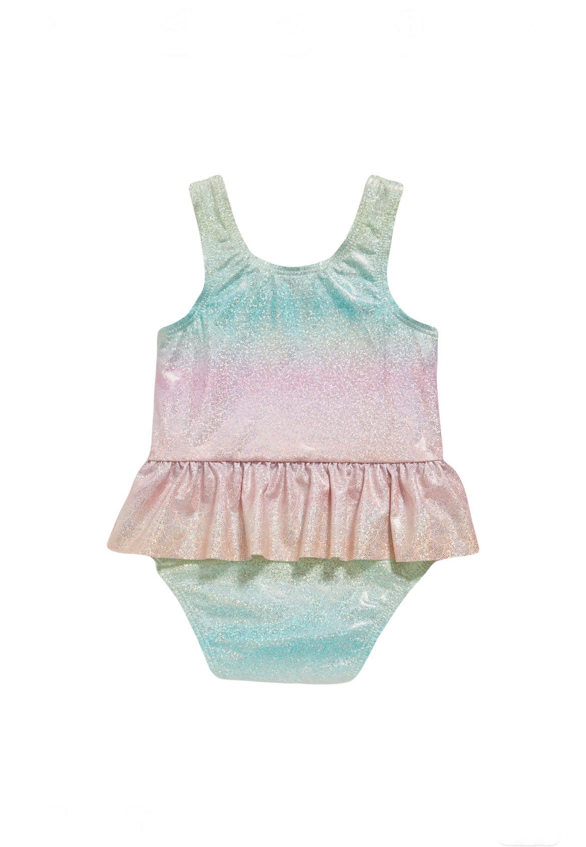 Old Navy Baby Ruffled one-piece Swimsuit image 1