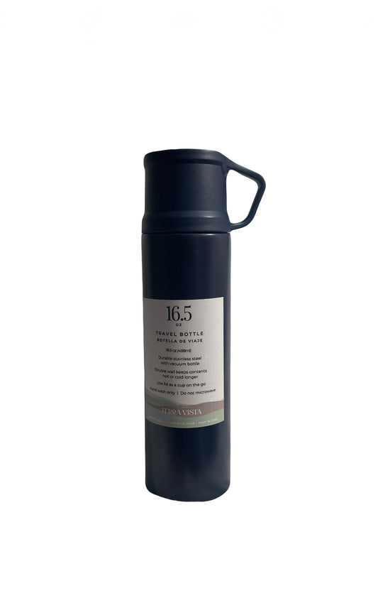 Terra Vista Stainless Steel Vacuum Travel Bottle (16.5 fl oz) image 0