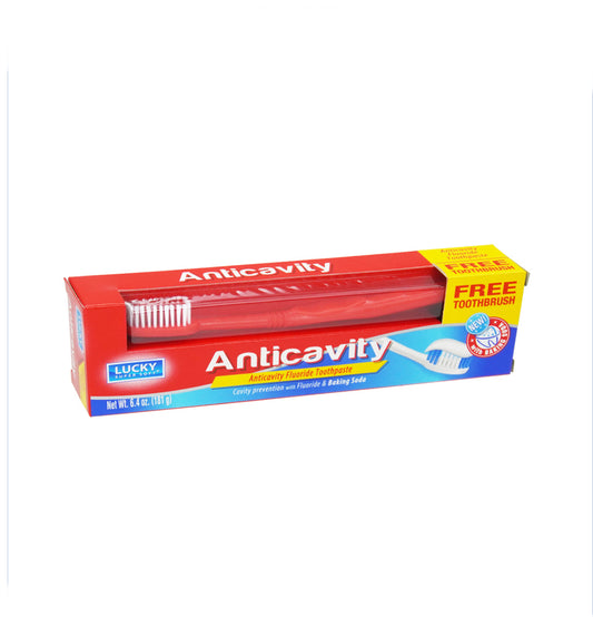	Lucky Anti-Cavity Toothpaste & Brush 6.4 image 1