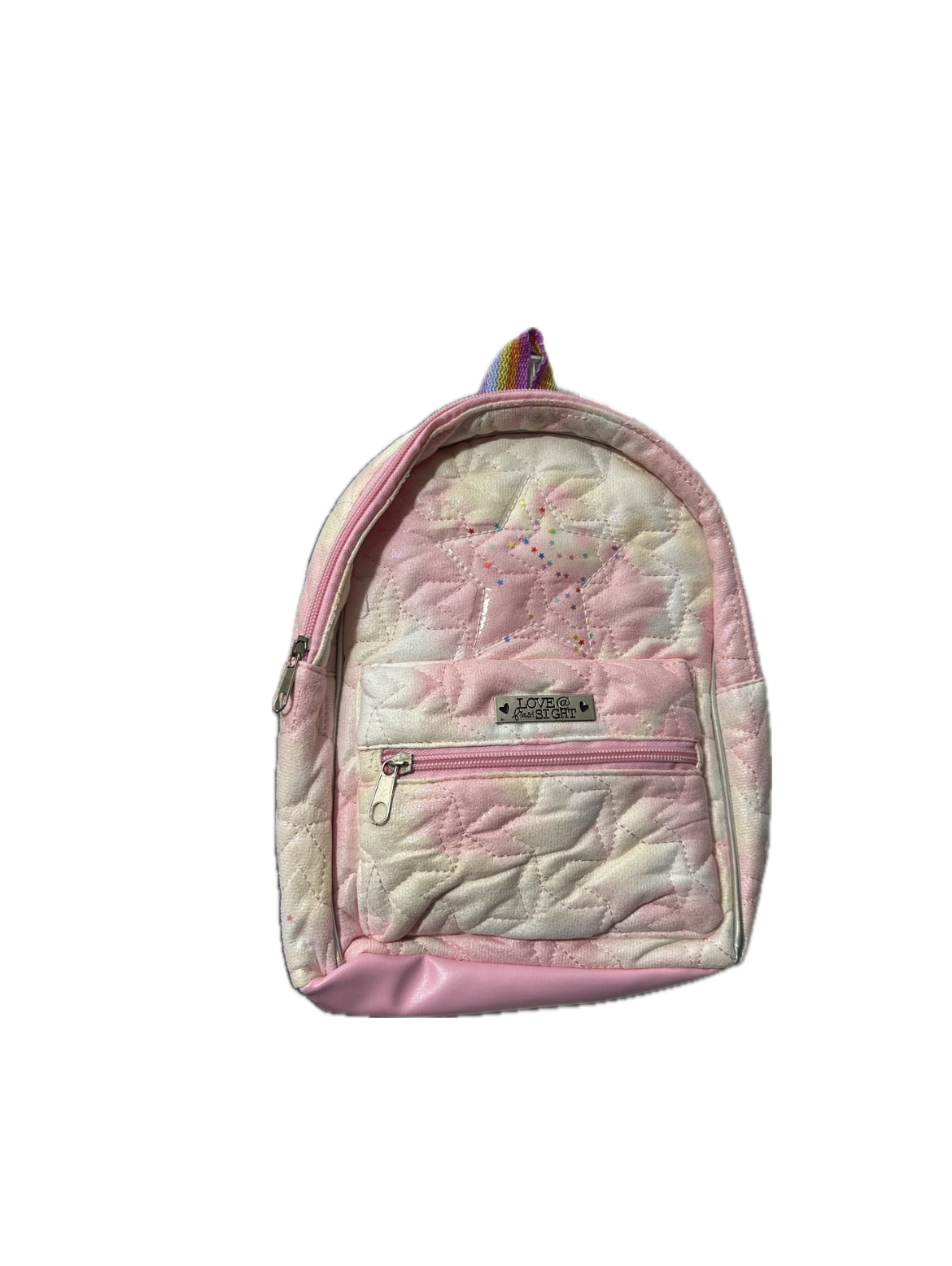 Love @ first sight baby girl backpack image 0