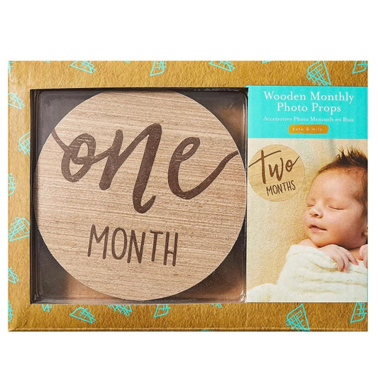 Wooden Weekly Photo Props image 0