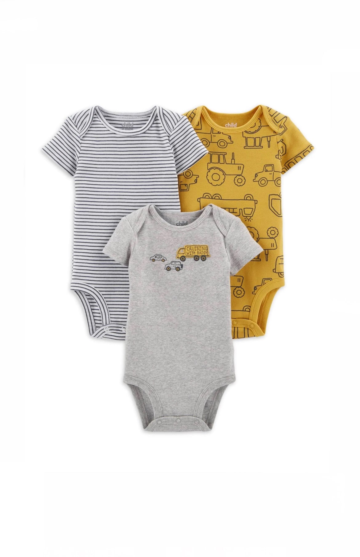 Carters 3pk onesies image 0