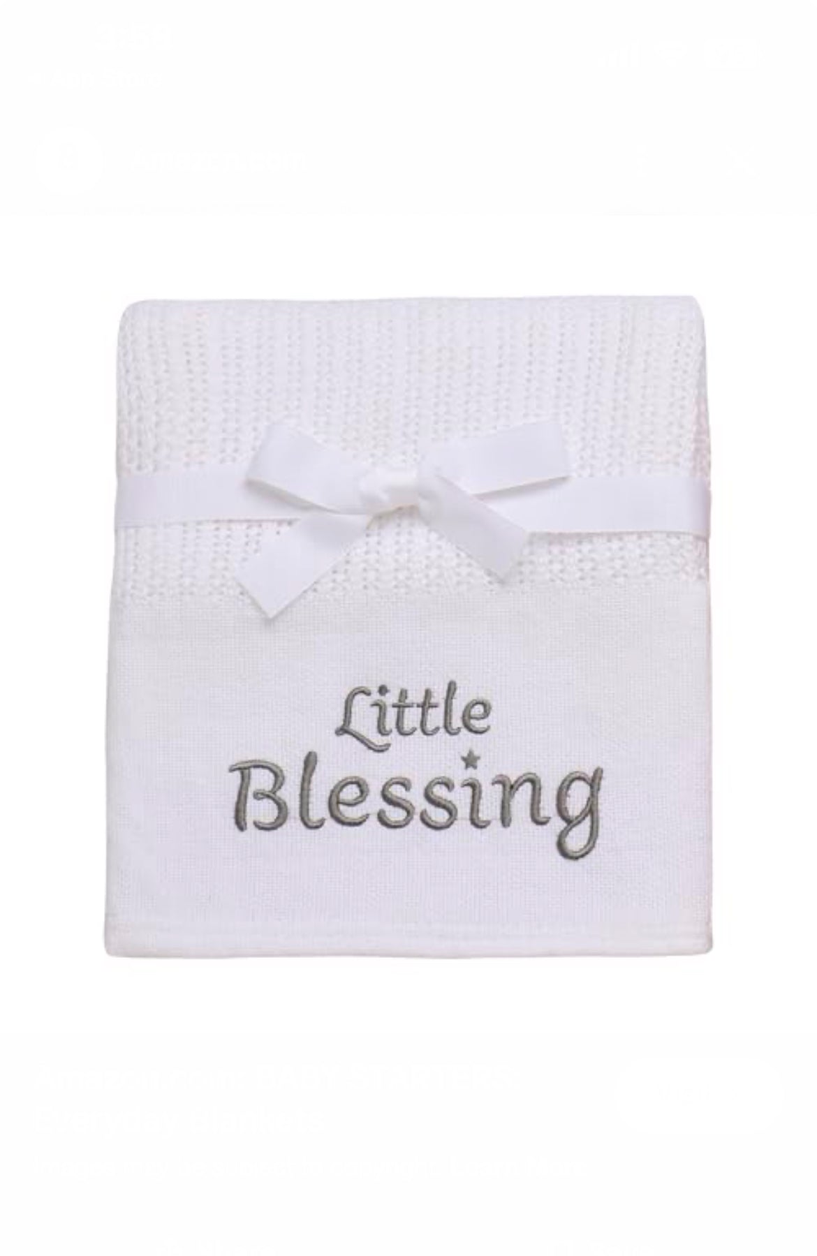 Little Me 100% Cotton Blanket image 2
