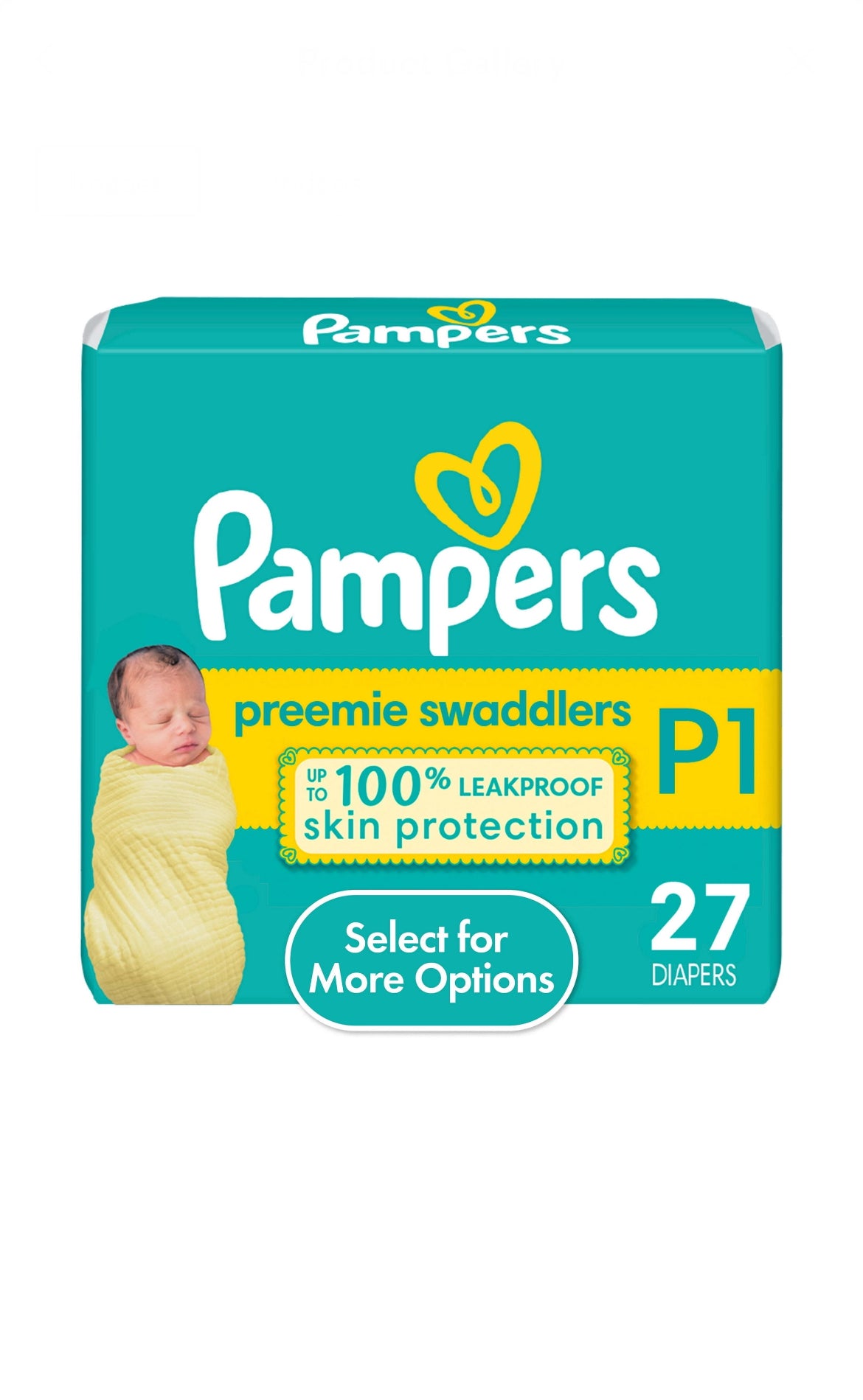 Pampers Swaddlers Diapers image 0