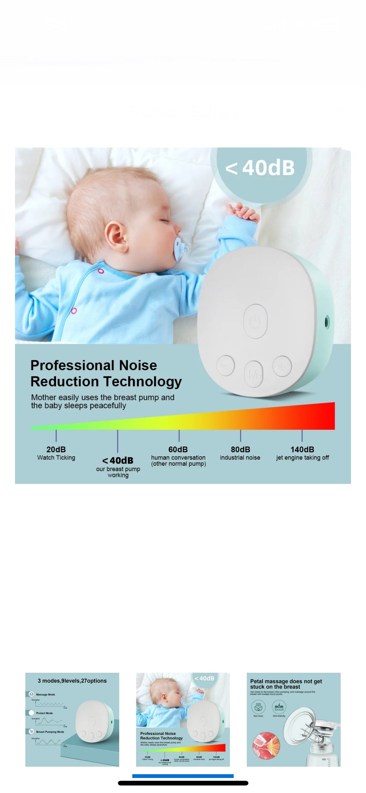 iFanze Double Electric Breast Pump image 4