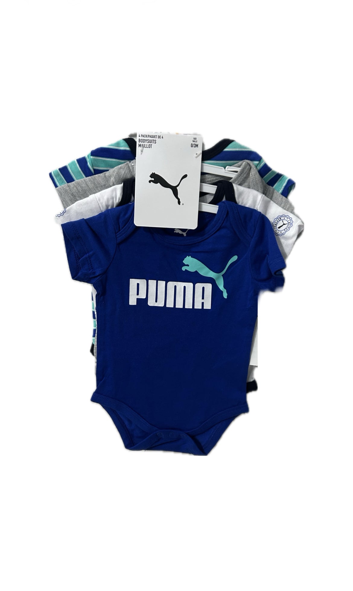Puma 4pk Onesies  image 0
