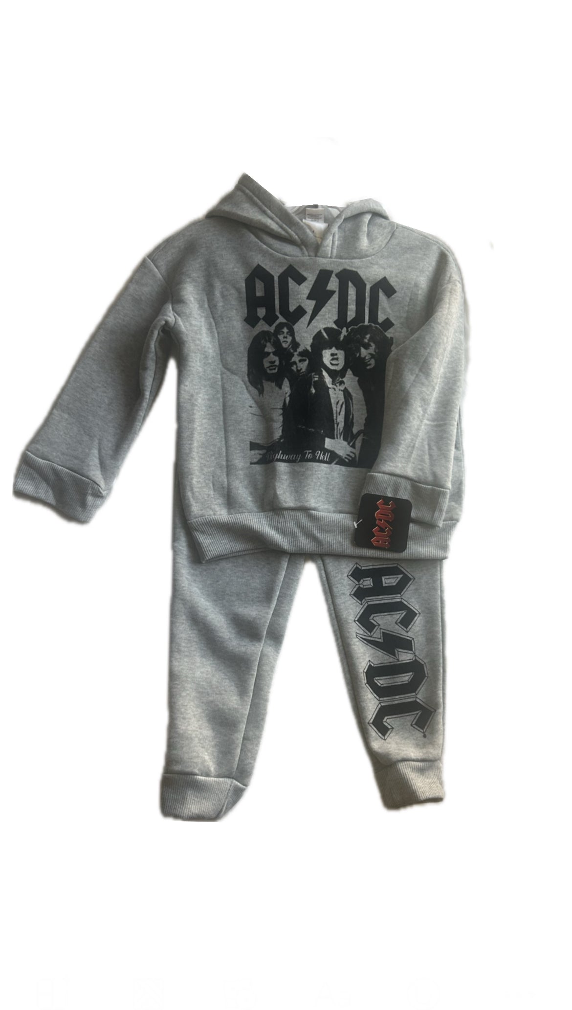AC⚡️DC 2pc Hooded  Fleece Set image 1