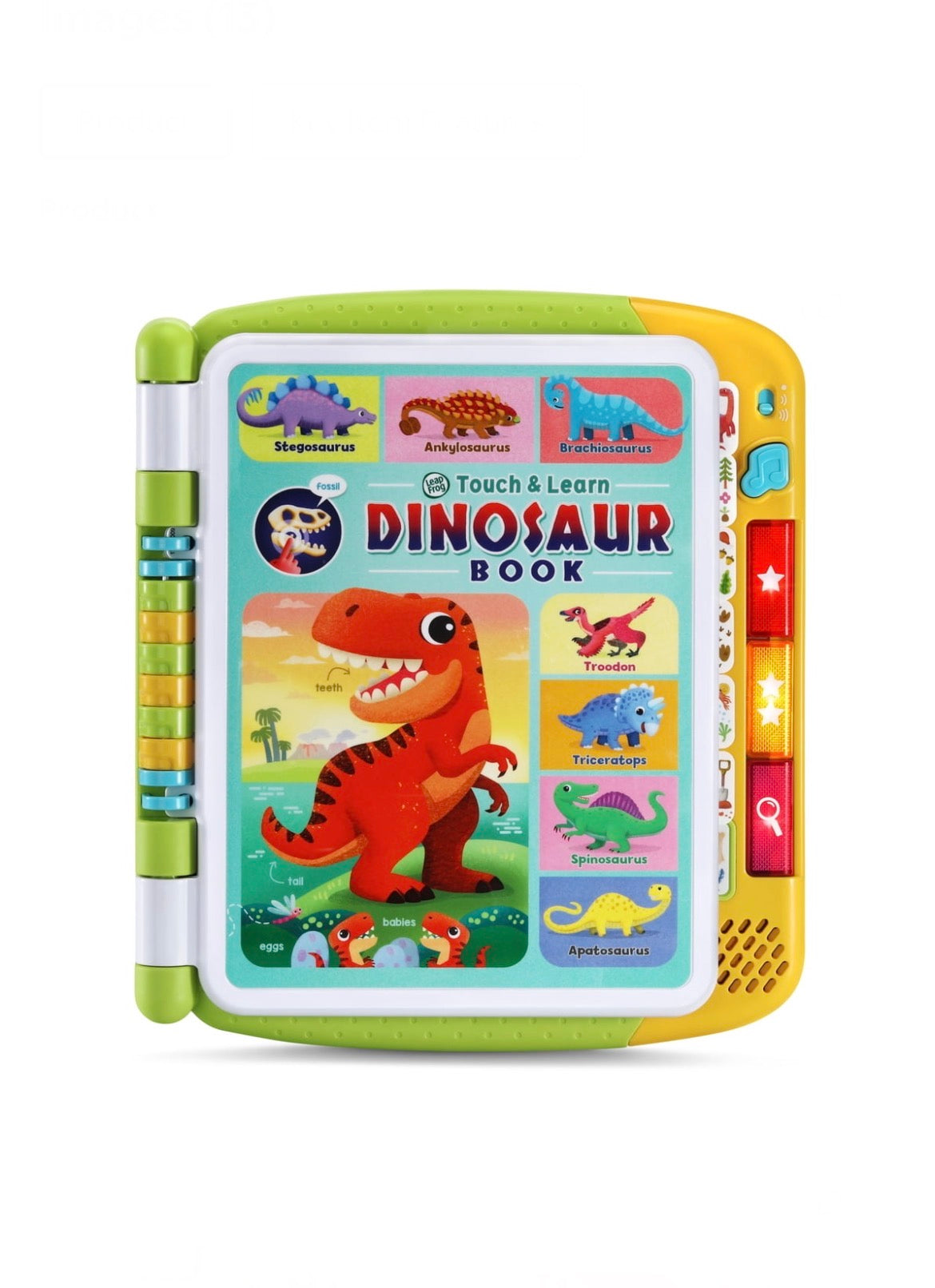 LeapFrog Touch & Learn Dinosaur Book Baby and Toddler Toys