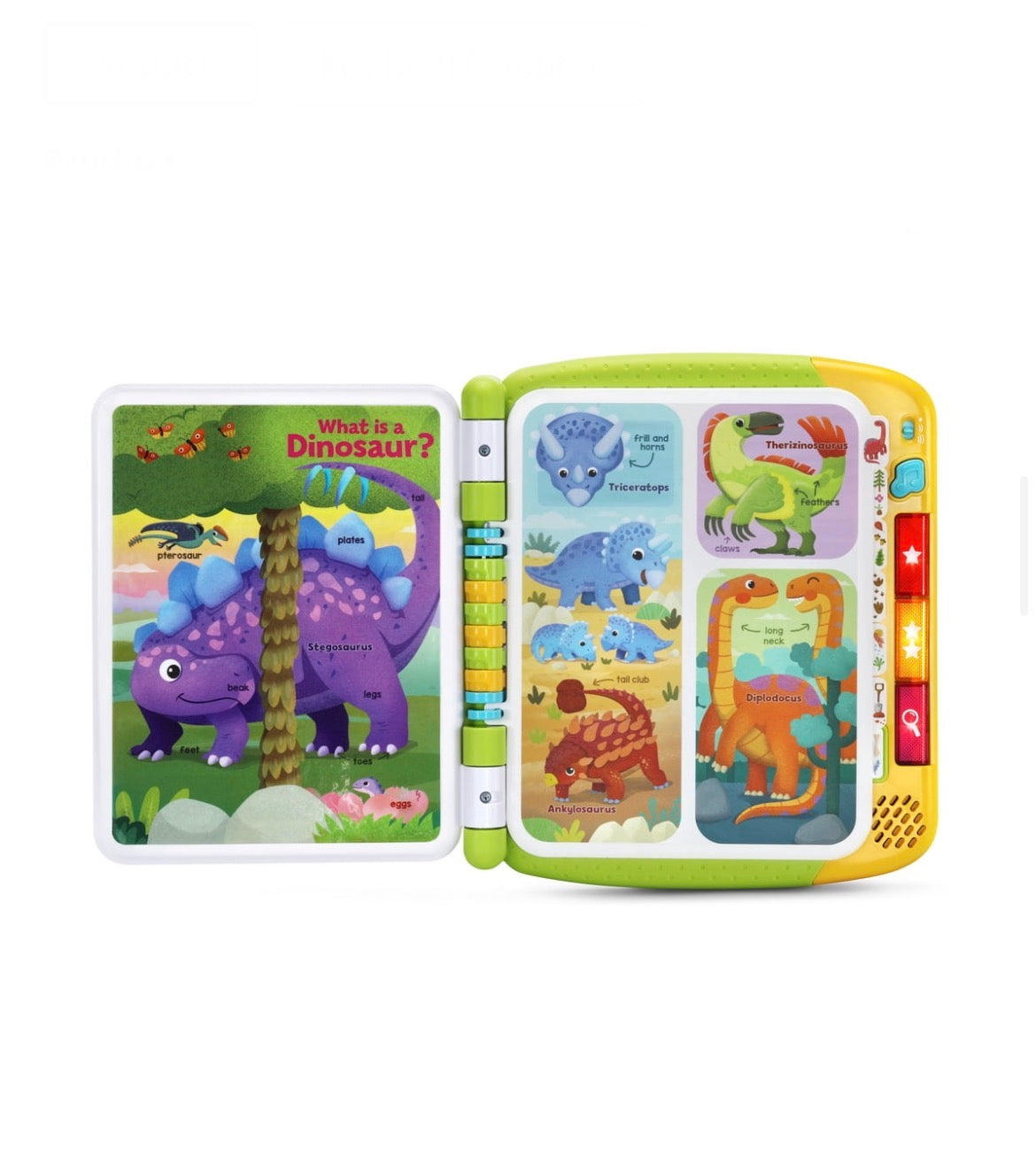 LeapFrog Touch & Learn Dinosaur Book Baby and Toddler Toys