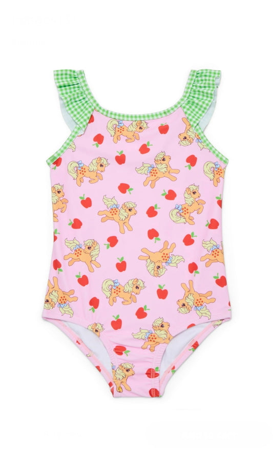 Character Toddler Girl Ruffle Strap One- Piece Swimsuit