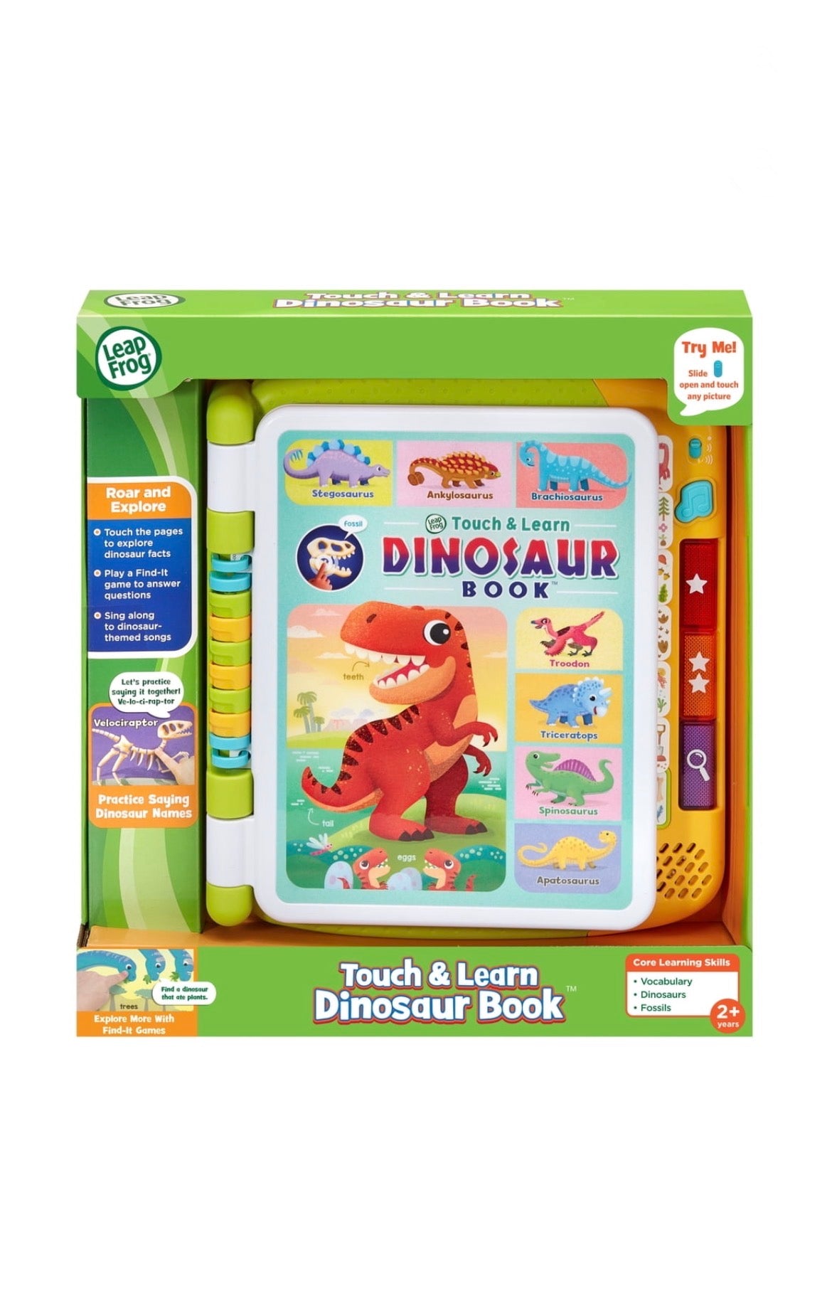 LeapFrog Touch & Learn Dinosaur Book Baby and Toddler Toys
